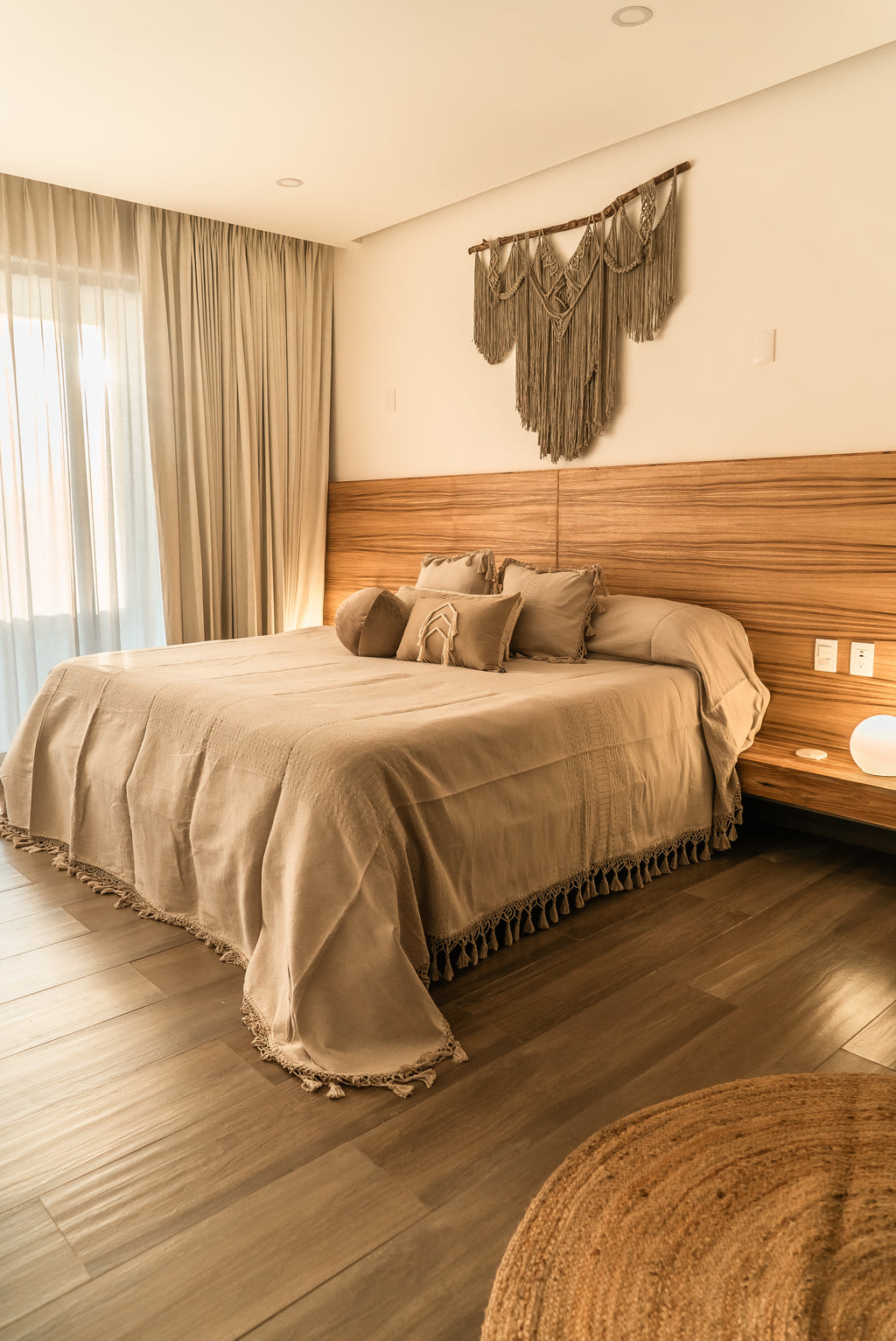 Set de cama artesanal completo Nook