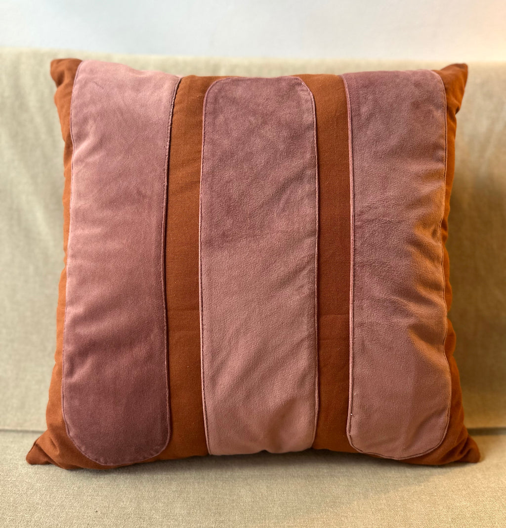 Cojín terracota