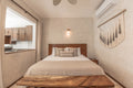 Set de cama rayas beige